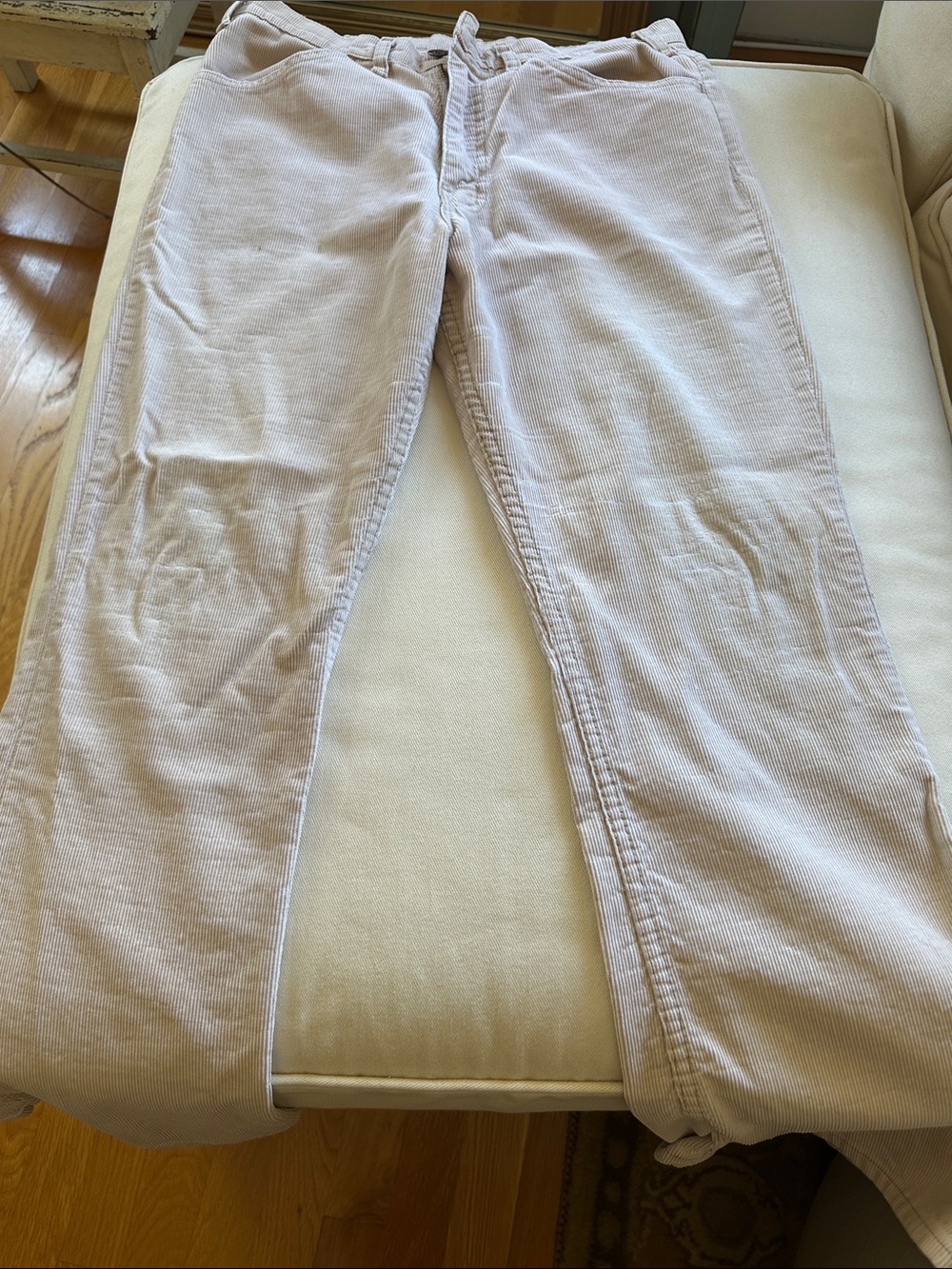 Levi's Light Beige Corduroy Boot Cut Pants